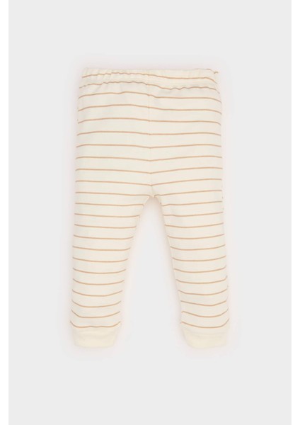 Erkek Bebek Pijama Takımı Dinazor Baskılı Uzun Kollu Üst Beli Lastikli Uzun Alt E6936A525SP