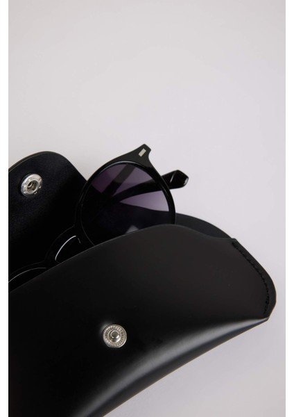 Unisex Suni Deri Güneş Gözlüğü Kılıfı E6595AXNS fırsatları