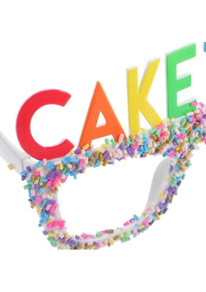 Eğlenceli Parti Gözlüğü Cake Tıme Beyaz fiyatları