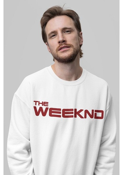 The Weeknd Tasarım Baskılı Oversize Rapper Şarkıcı Sweatshirt fiyatları