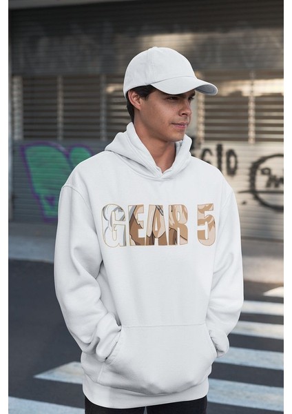 Monkey Luffy Gear 5 Baskılı Oversize Anime Hoodie fiyatları