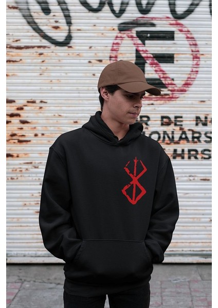 Berserk Baskılı Oversize Anime Dizi Hoodie fiyatları