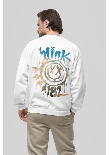 BLINK-182 Rock Metal Baskılı Oversize Müzik Grubu Sweatshirt modelleri