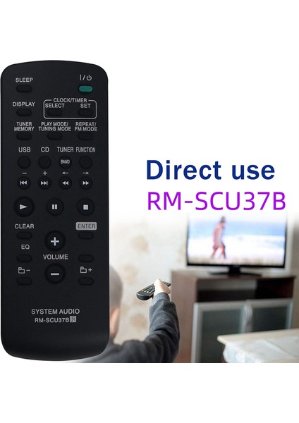 Ses Oynatıcısı Için Uzaktan Kumanda RM-SCU37B -Bx3 BX30R (Yurt Dışından)