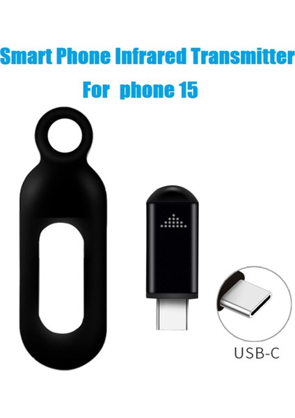 Kablosuz Akıllı Telefon Ir Vericisi 15 Pro Usb-C Tv Ac Için (Yurt Dışından)