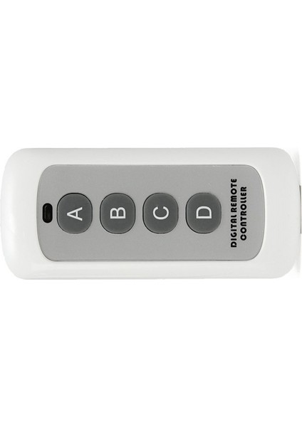 433MHZ Kablosuz Rf Uzaktan Kumanda Beyaz 4 Düğmeli Uzaktan Kumanda (Yurt Dışından)