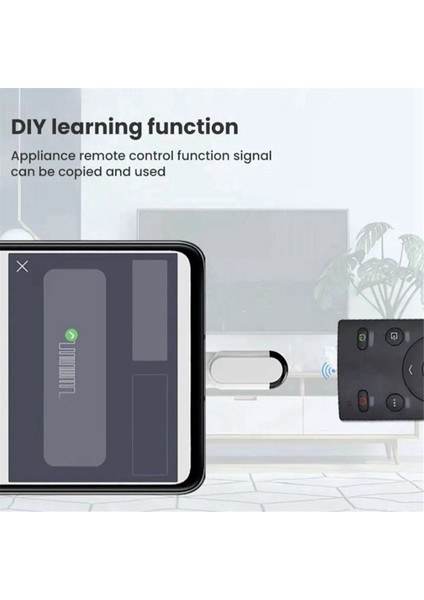 Akıllı Telefon Uzaktan Kumanda Kablosuz Adaptörü Tv Kliması Için B (Yurt Dışından)
