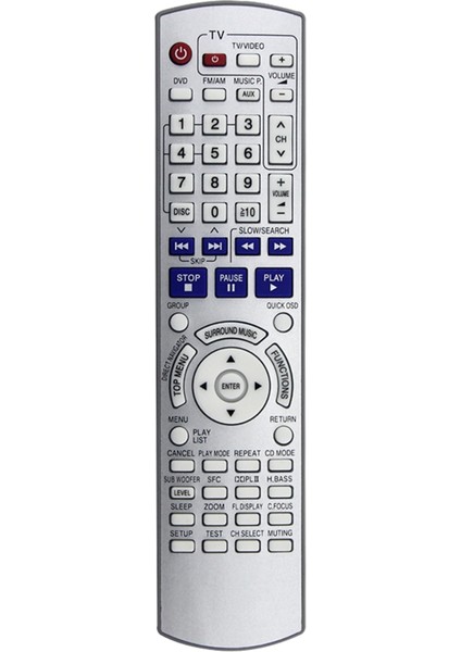 DVD Ev Sineması Stereo Sistemi Için Uzaktan Kumanda (Yurt Dışından)