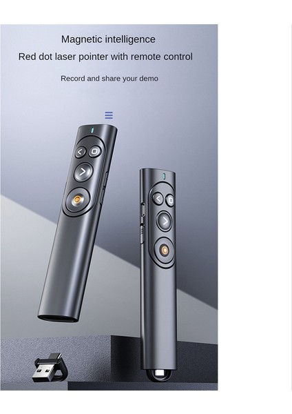 Taşınabilir 2.4g Kablosuz Sunum Uzaktan Kumandalı Sayfa Çevirici (Yurt Dışından) fiyatları