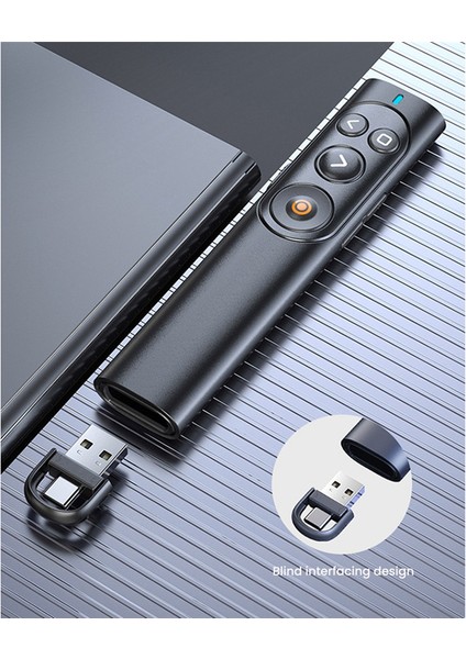 Taşınabilir 2.4g Kablosuz Sunum Uzaktan Kumandalı Sayfa Çevirici (Yurt Dışından) indirimleri