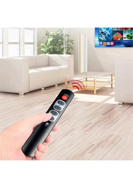 Akıllı Öğrenme Uzaktan Kumandası 6 Büyük Düğme Tv Set Üstü Kutu DVD Için (Yurt Dışından)
