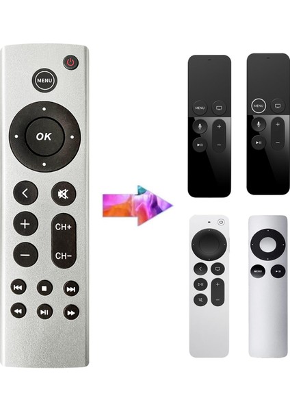 Tv 4K Tv Kutusu 2. ve 3. Nesil Için Evrensel Uzaktan Kumanda (Yurt Dışından)