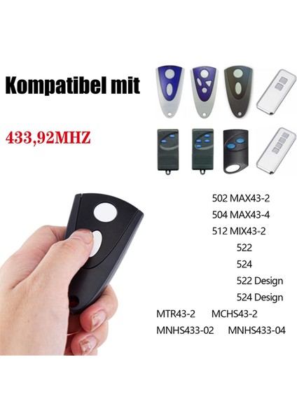 Tormatic Uzaktan Kumandalı Garaj Kapısı Açacağı Beyaz Anahtar (Yurt Dışından)