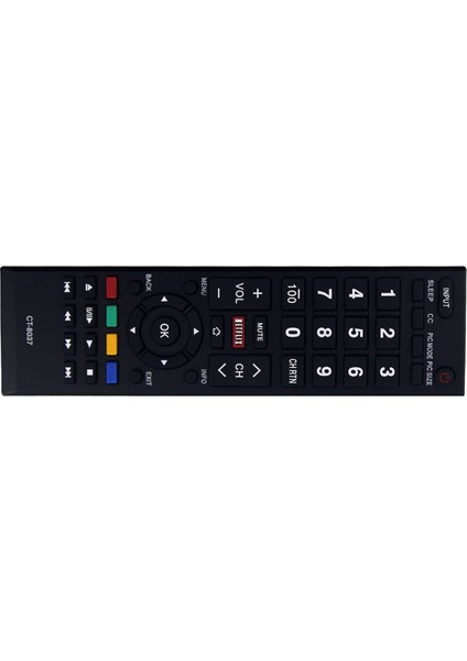 CT-8037 Uzaktan Kumanda Akıllı Hdtv Tv Için Değiştirilebilir (Yurt Dışından)