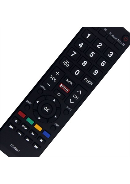 CT-8037 Uzaktan Kumanda Akıllı Hdtv Tv Için Değiştirilebilir (Yurt Dışından)