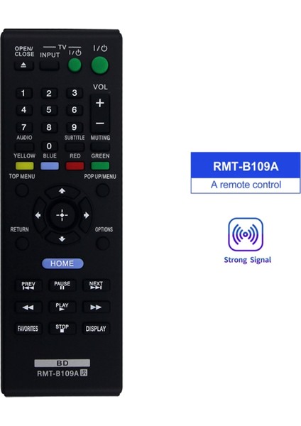 Uzaktan Kumanda -B109A DVD Oynatıcının Yerine Geçer (Yurt Dışından)