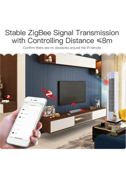 UFO-R11 Zigbee Klima Tv Ir Uzaktan Kumandası Alexa Için (Yurt Dışından)