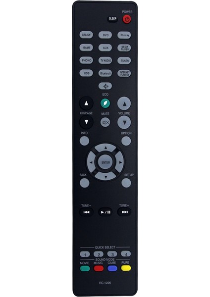 RC-1226 Av Stereo Alıcısı Için Uzaktan Kumanda AVR-S750H (Yurt Dışından)