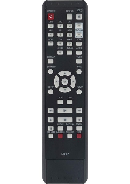 NB887UD DVD Vcr Kombo Oynatıcı ZV427MG9A Için Uzaktan Kumanda (Yurt Dışından)