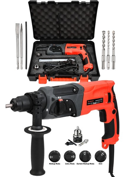 850W Darbeli Metal Şanzıman Kırıcı Delici Hilti Matkap
