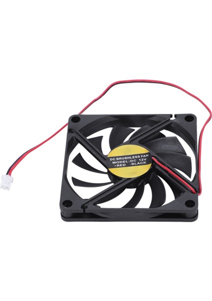 80MM 2 Pin Konnektörlü Soğutma Fanı Düşük Basınçlı Pc Bilgisayar Kasası Için (Yurt Dışından)