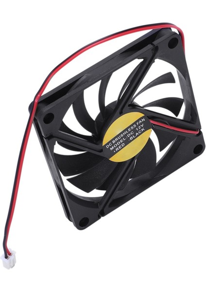 80MM 2 Pin Konnektörlü Soğutma Fanı Düşük Basınçlı Pc Bilgisayar Kasası Için (Yurt Dışından)