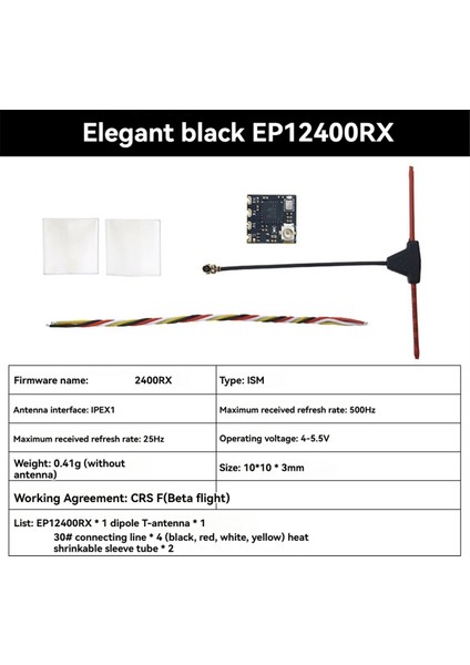 Ep1 2400 Rx Elrs 2.4ghz Rx Expresslrs 2.4g Alıcı Fpv Rc Iha'lar Için (Yurt Dışından) fiyatları