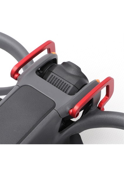 Avata 2 Üst Koruyucu Çubuklar Için Gimbal Lens Tamponu Kırmızı (Yurt Dışından)