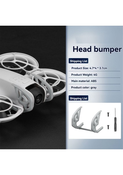 Neo Drone Çarpışma Önleyici Gimbal Tampon Çubuğu Lens Gri (Yurt Dışından)