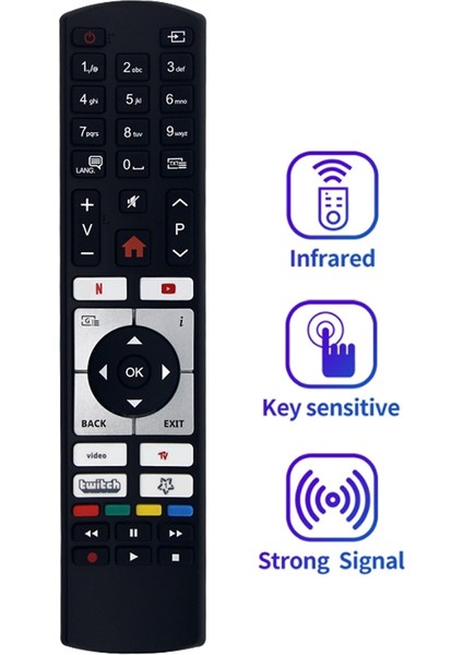 RC4518P Akıllı LCD LED Için Tv Uzaktan Kumandası (Yurt Dışından)