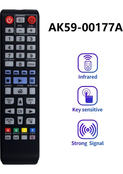 AK59-00177A Blu-Ray Oynatıcı Için Yedek Uzaktan Kumanda (Yurt Dışından)