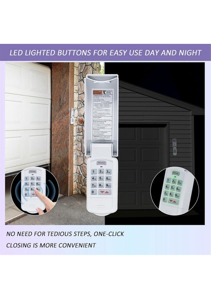 -R Kablosuz Garaj Kapısı Açma Tuş Takımı Genie ile Uyumlu (Yurt Dışından) fiyatları