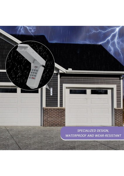 -R Kablosuz Garaj Kapısı Açma Tuş Takımı Genie ile Uyumlu (Yurt Dışından) modelleri