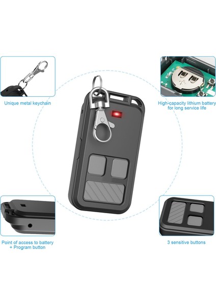 890MAX Garaj Kapısı Açma Uzaktan Kumandası (Yurt Dışından) fırsatları