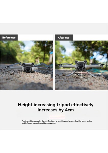 Mini 3 Pro Genişletici Yükseklik Ayakları Için Katlanır Iniş Takımı (Yurt Dışından)