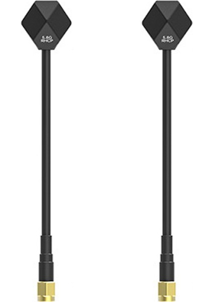 2 Adet 5.8ghz Fpv Anten Sma 2.4dbi Lhcprhcp Anten 100MM150MM B (Yurt Dışından)