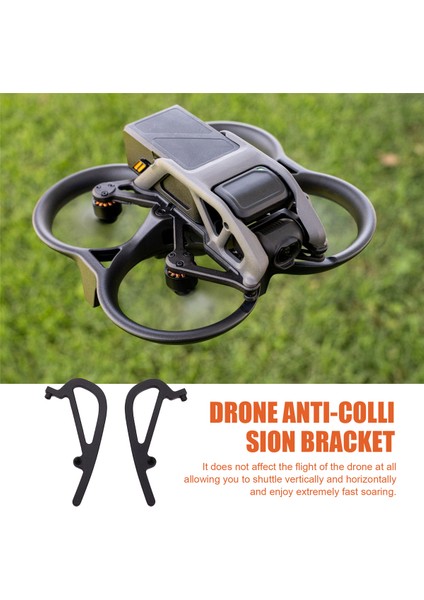 Avata 2 Gimbal Koruma Çubuğu Drone Gimbal Tamponu Siyah (Yurt Dışından)