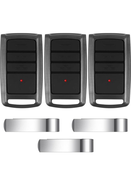 O3T-BX O3T-A 315390MHZSEEK ile Uyumlu 3 Adet Garaj Kapısı Uzaktan Kumandası (Yurt Dışından)