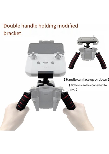 3 Cine Drone Çift Saplı Gimbal Sabitleyici Standı Için A (Yurt Dışından)