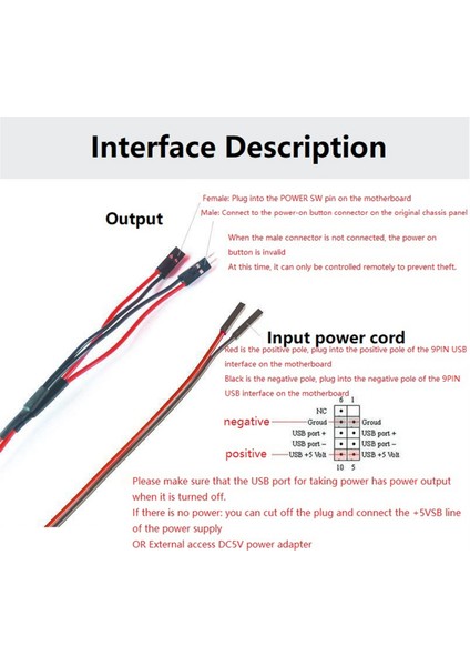 Masaüstü Bilgisayar Pc Kablosuz Güç Açma Düğmesi (Yurt Dışından) indirimleri