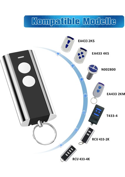 Standart Çelik Entrematic Rcu Için El Tipi Verici 1 Adet (Yurt Dışından) fiyatları