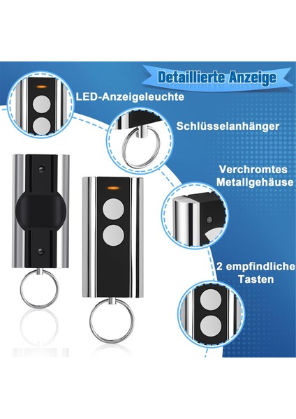 Standart Çelik Entrematic Rcu Için El Tipi Verici 1 Adet (Yurt Dışından) fırsatları