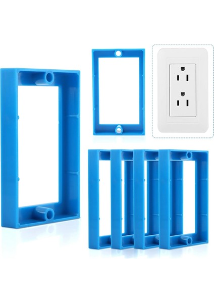 6 Adet 12 Inç Tek Çeteli Priz Çıkış Kutusu Genişleticileri (Yurt Dışından) modelleri
