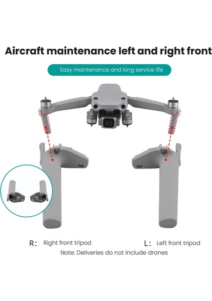 2s Iniş Takımı Solsağ Ön Kol Tripod Bacak Parçaları (Yurt Dışından)