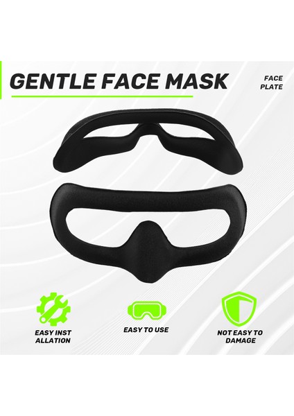 Avata 2 Goggles 3 Black Için Yüz Plakası Değiştirme Kiti (Yurt Dışından)