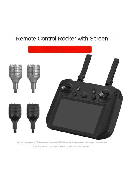 1 Çift Rc Pro Ekran Joystick'li 3 Mını 3 Pro Gümüş (Yurt Dışından)
