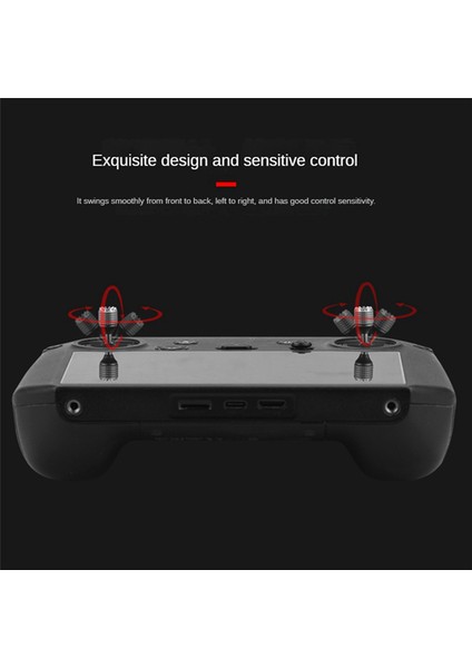 1 Çift Rc Pro Ekran Joystick'li 3 Mını 3 Pro Gümüş (Yurt Dışından)
