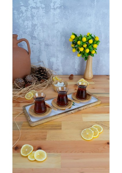 Kangura Dikdörtgen Tepsi Limon Orta