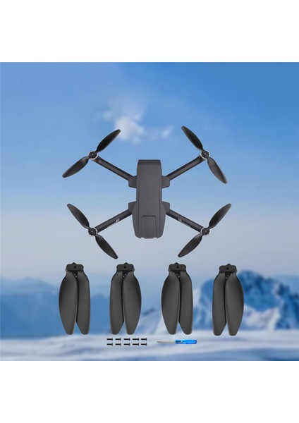 HS720G Rc Drone Quadcopter Yedek Parçaları Için 4 Adet Katlanabilir Pervaneler (Yurt Dışından)