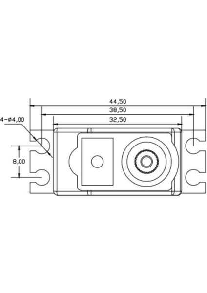DS339MG Servo Drone Servo Motor Motor Servo Metal Dişli Servo (Yurt Dışından)